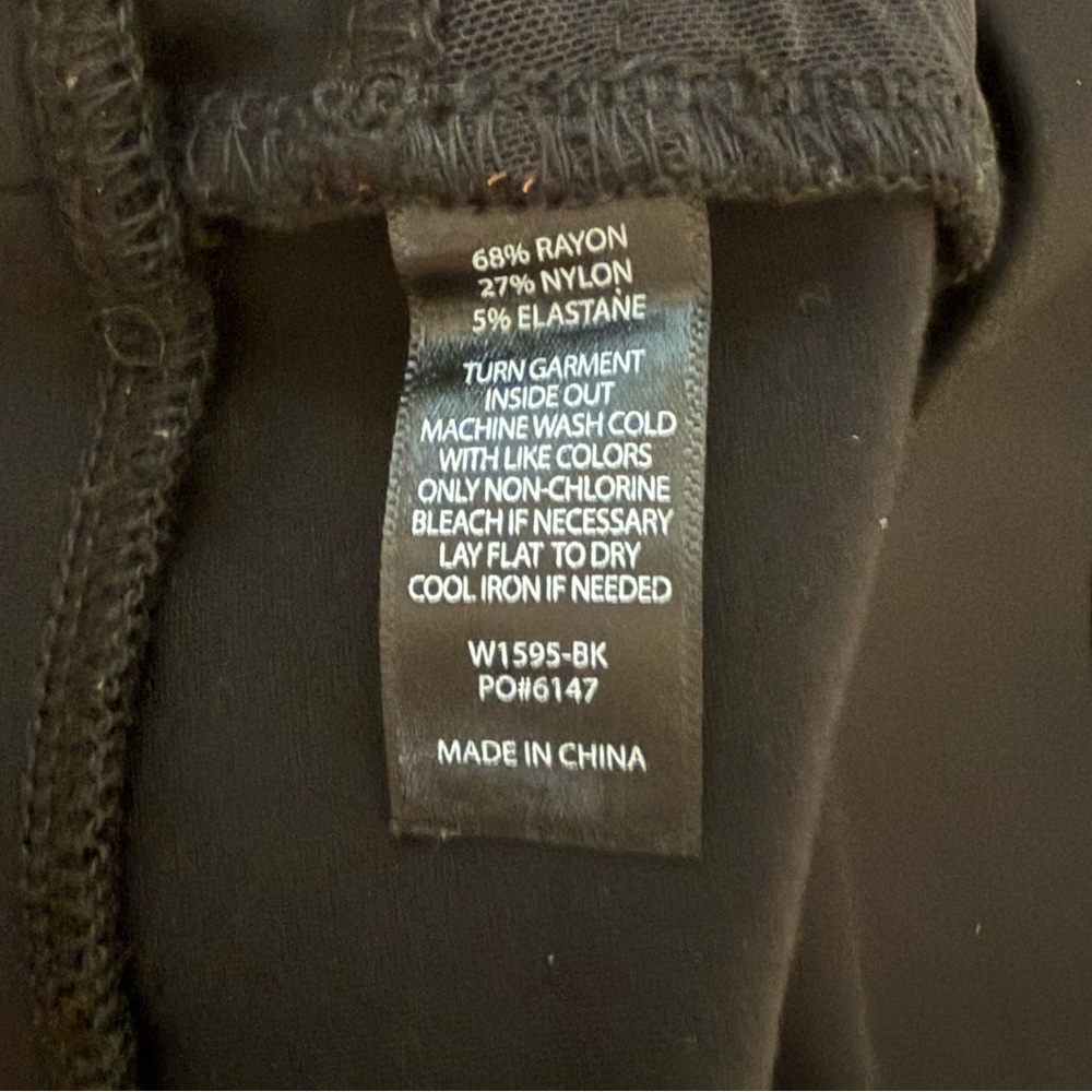 Betabrand Journey Pants Skinny Black Petite M - Picture 9 of 9
